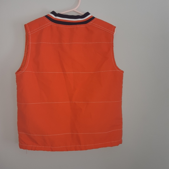 Kid Connection Boy Jacket Size 5T, orange 2 pocket - Picture 3 of 8